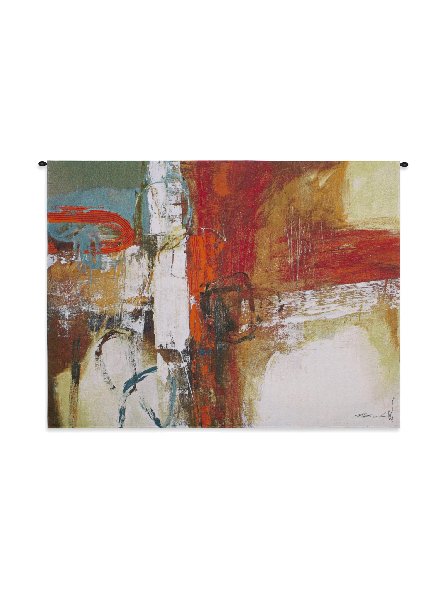 Tangerine Tango Wall Tapestry