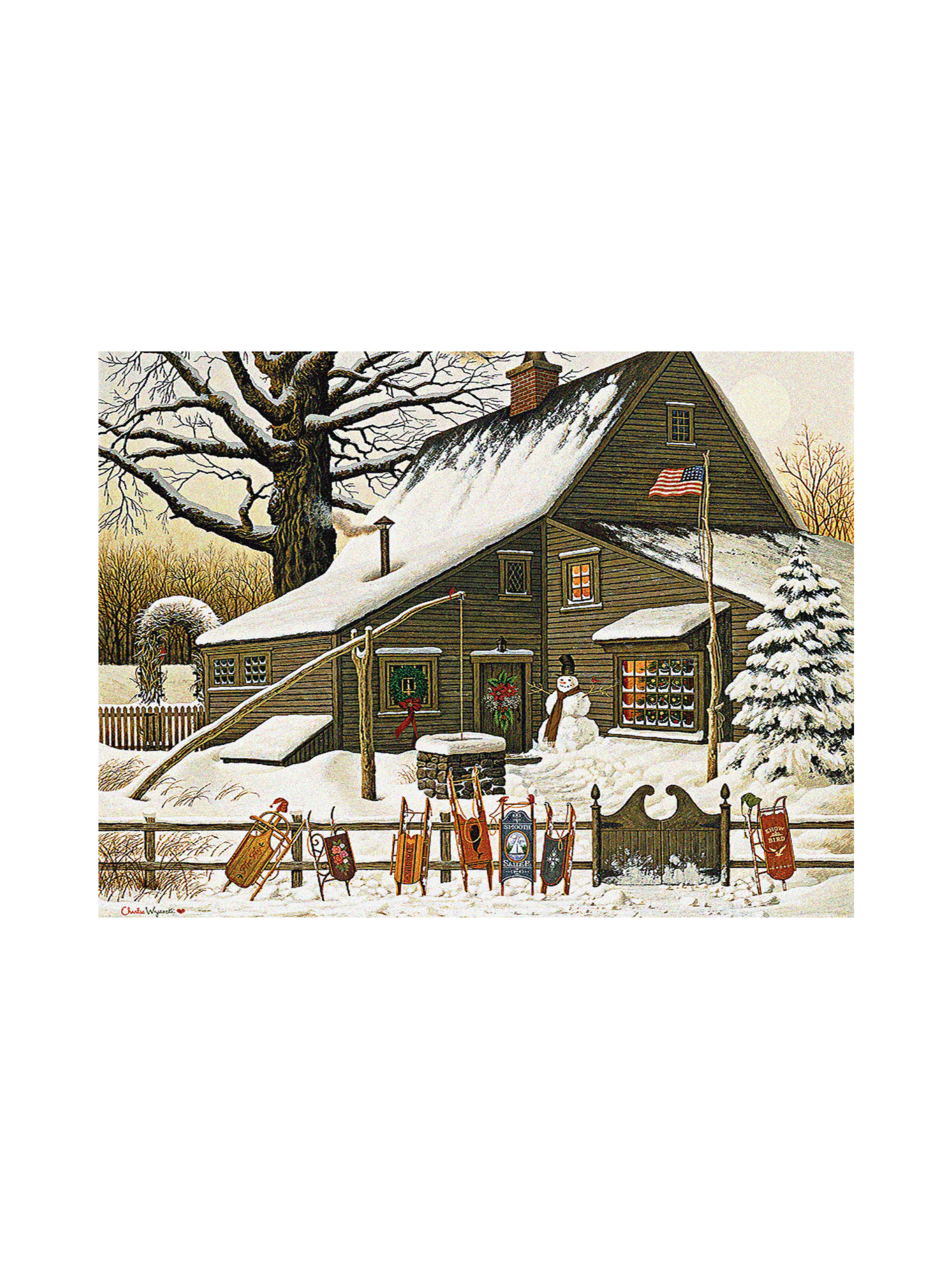 Cocoa Break At The Copperfields Wall Tapestry