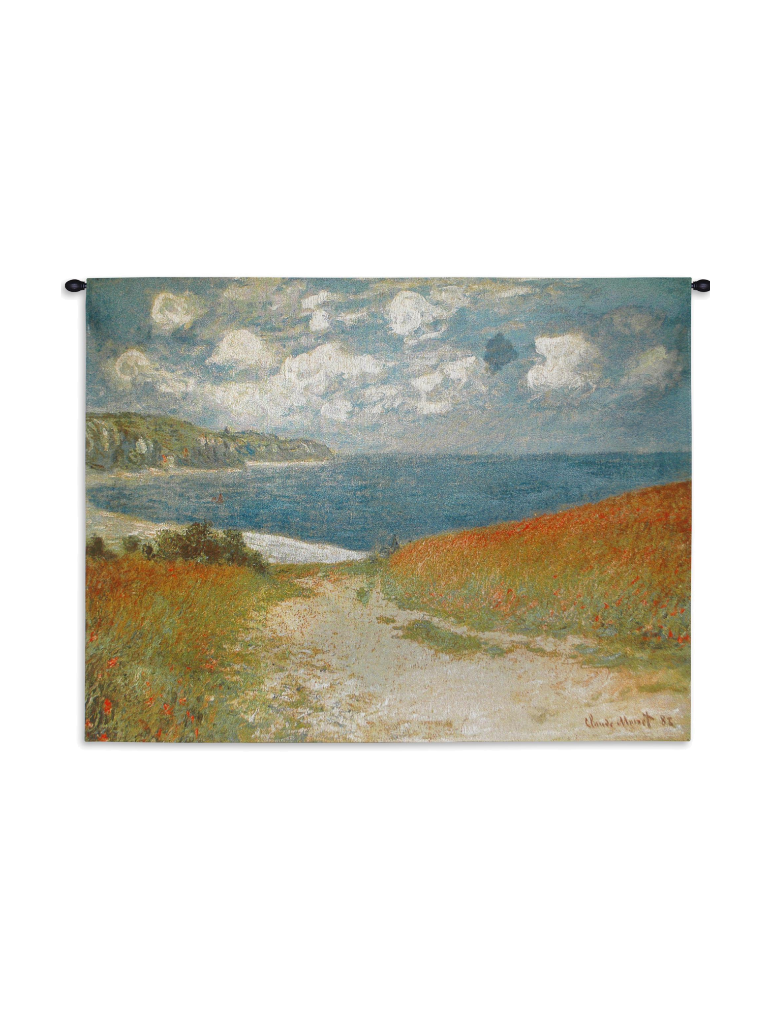 Path Through The Corn At Pourville Wall Tapestry