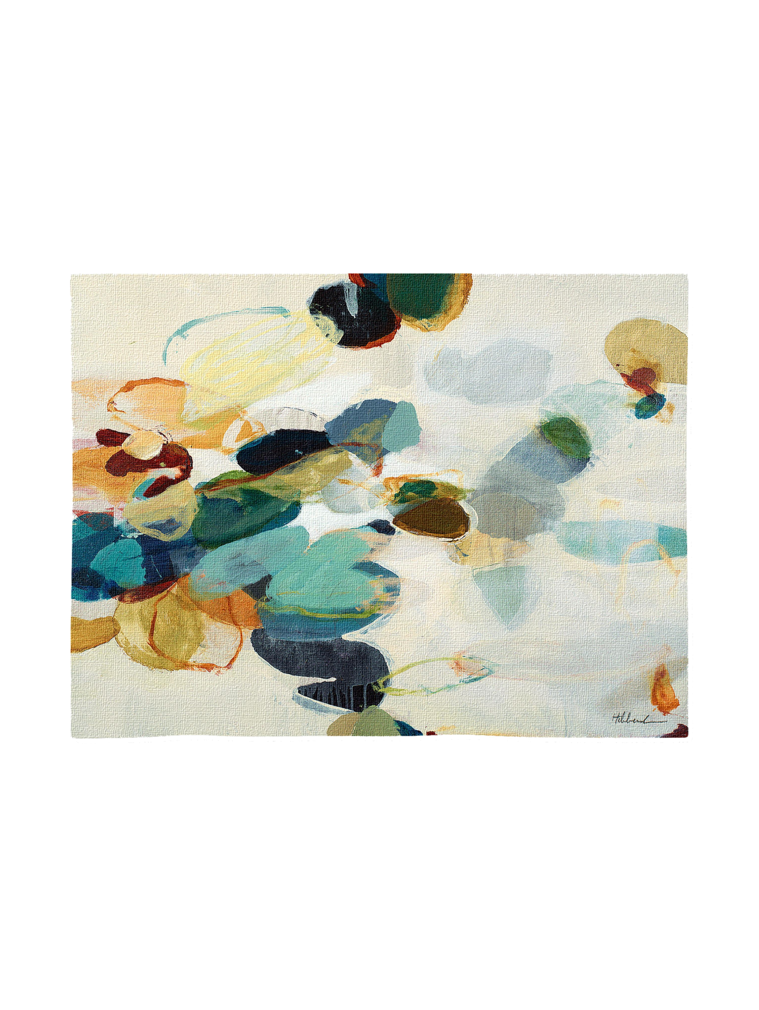 Scattered Stones Wall Tapestry